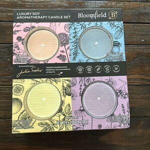 Bloomfield Luxury Soy Aromatherapy Candle Set